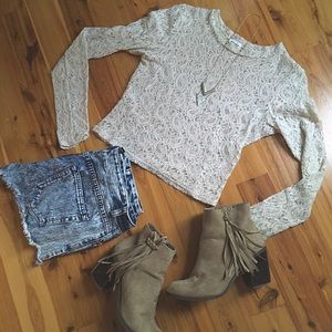 Lace Crop Top